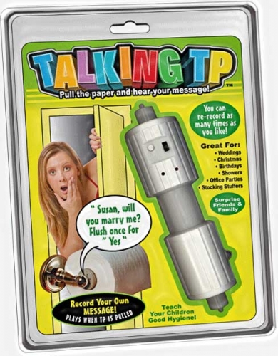 Recordable Talking Toilet Paper