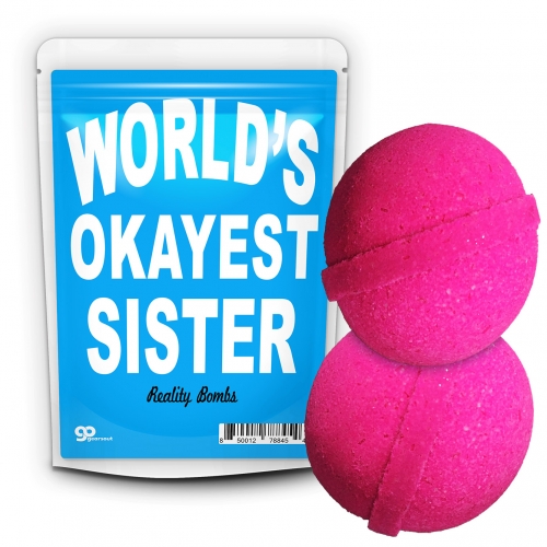 World's Okayest Sister Bath Bombs