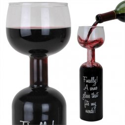 Full Bottle Wine Glass  Full Bottle Wine Glass