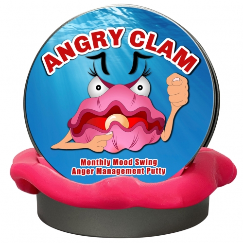 Angry Clam Monthly Stress Putty