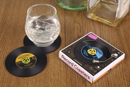 Record Coasters - 4 Pack