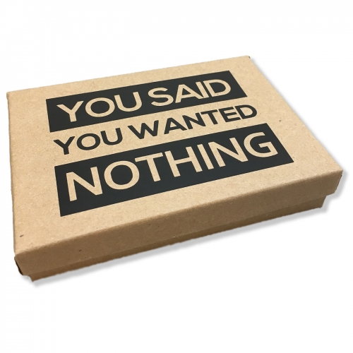 Deluxe Box of Nothing