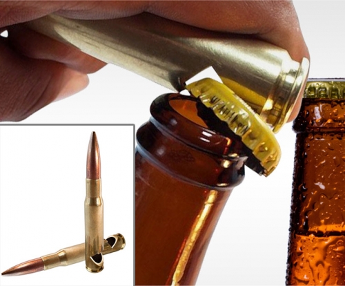 50 Caliber Bottle Opener