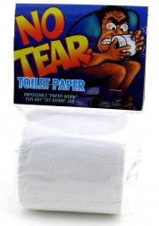 No Tear Toilet Paper  No Tear Toilet Paper