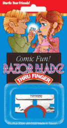 Razor Through Finger Prank  Razor Through Finger Prank