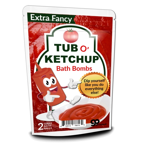 Tub O' Ketchup Bath Bombs