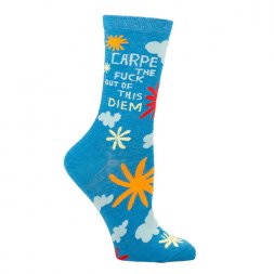 Carpe the F*ck Out Of This Diem Socks  Carpe the F*ck Out Of This Diem Socks