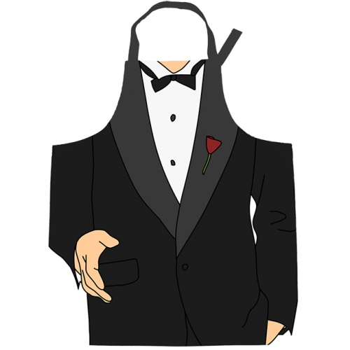 Tuxedo Apron