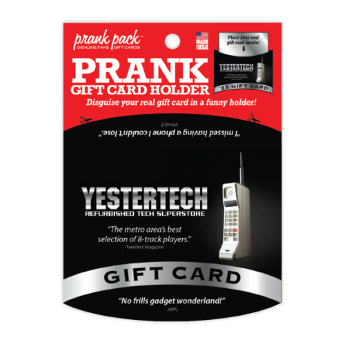 Yestertech - Prank Gift Card Holder