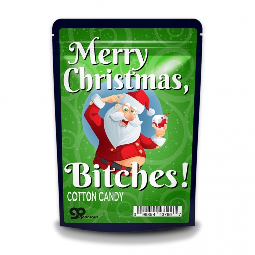 Merry Christmas Bitches Cotton Candy