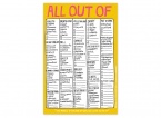 All Out Of Hand Lettered Note Pad
