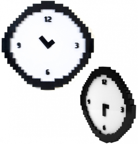 Pixel Wall Clock