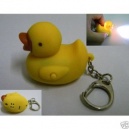 Duck LED Light Up Keychain