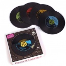 Record Coasters - 4 Pack