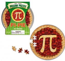 Pi-Pie Funny Jigsaw Puzzle  Pi-Pie Funny Jigsaw Puzzle