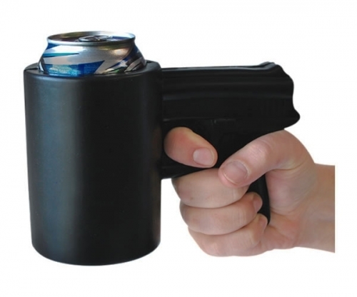 The Shooter Gun Koozie