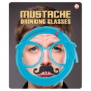Mustache Straw Drinking Glasses