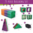 Creepy Archi Tiles Magnetic Building Set
