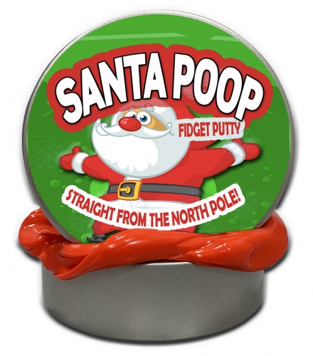 Santa Poop Fidget Putty