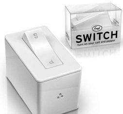 Switch Salt and Pepper Shaker  Switch Salt and Pepper Shaker