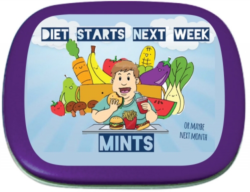 Diet Starts Next Week Mints