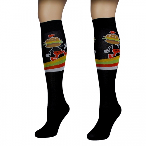 Hamburger Man Socks