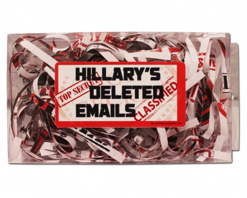 Hillary's Deleted Emails Gag Gift