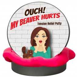 My Beaver Hurts Stress Putty