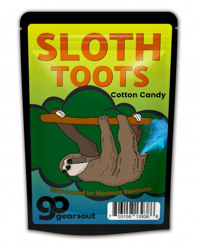 Sloth Toots Cotton Candy