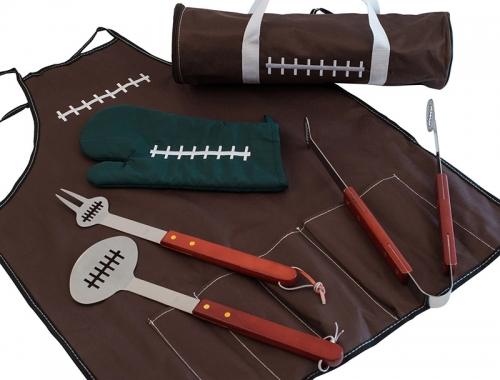 The Tailgater’s Football BBQ Set