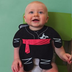 Ninja Baby Bib  Ninja Baby Bib
