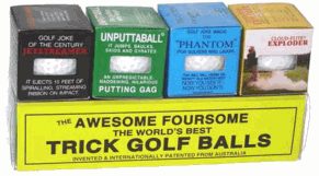 All Four Trick Golf Balls