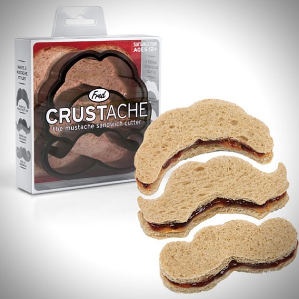 Fred & Friends CRUSTACHE Mustache Shaped Crust Cutter