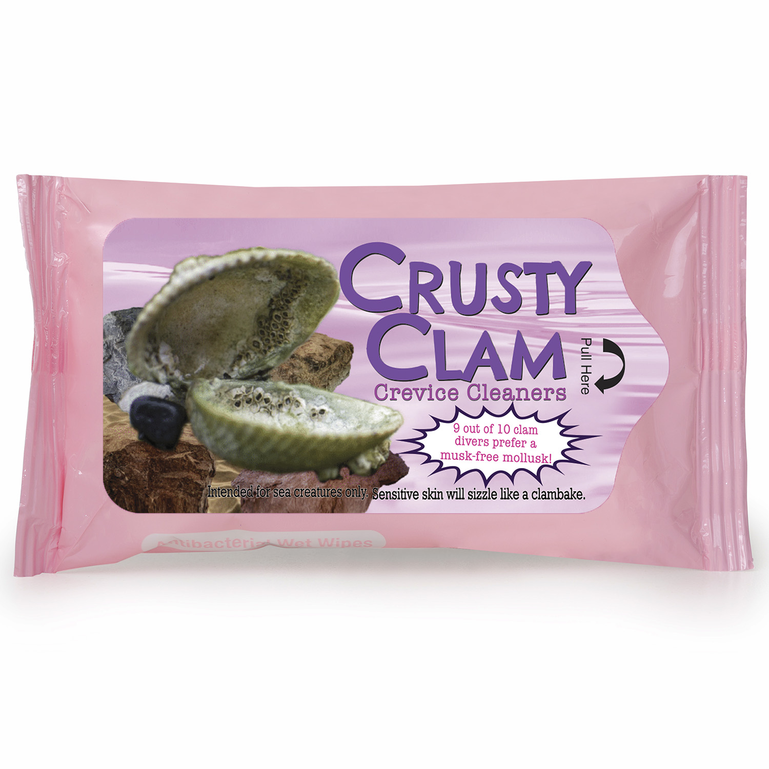 Crusty Clam Crevice Cleaners Wipes - $7.95 : , Unique Gifts and  Fun Products by FunSlurp