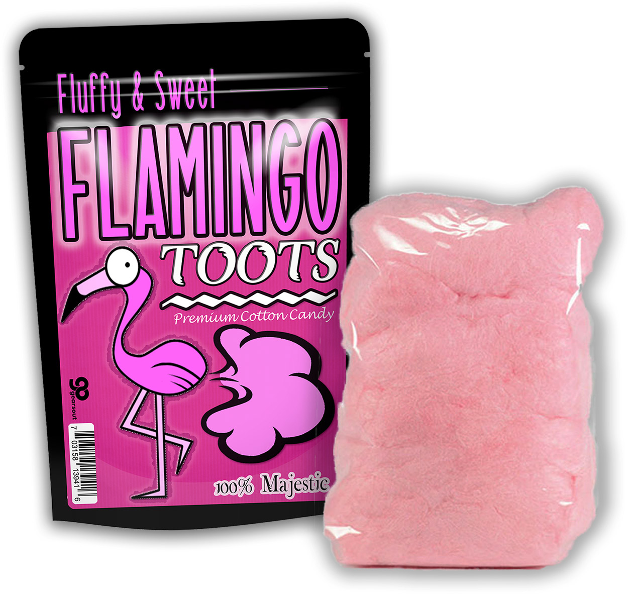 Flamingo Toots Cotton Candy - $7.95 : , Unique Gifts