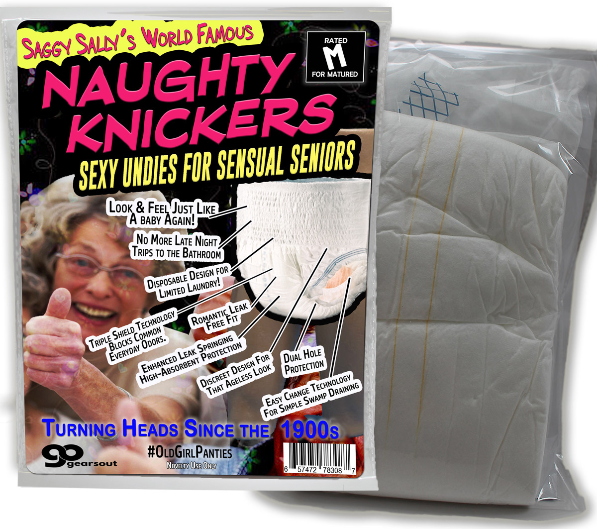 Naughty Knickers for Sensual Seniors - $8.95 