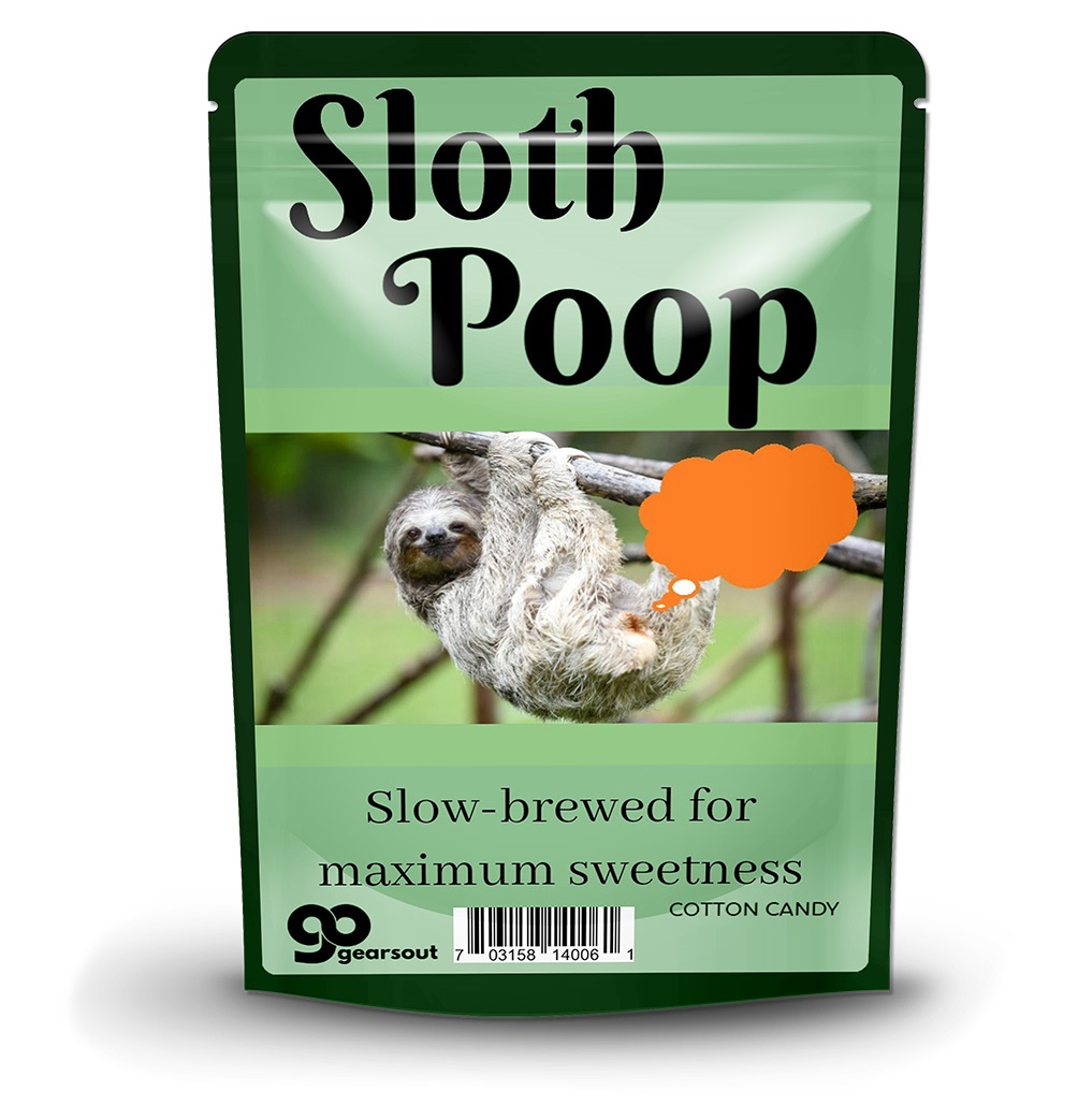 Sloth Poop Cotton Candy - $ : , Unique Gifts and Fun  Products by FunSlurp