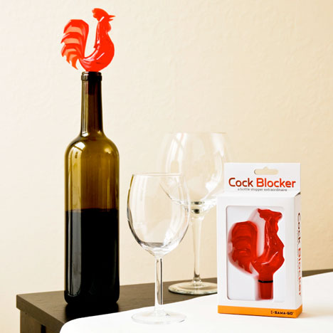 Cock Blocker Wine Stopper