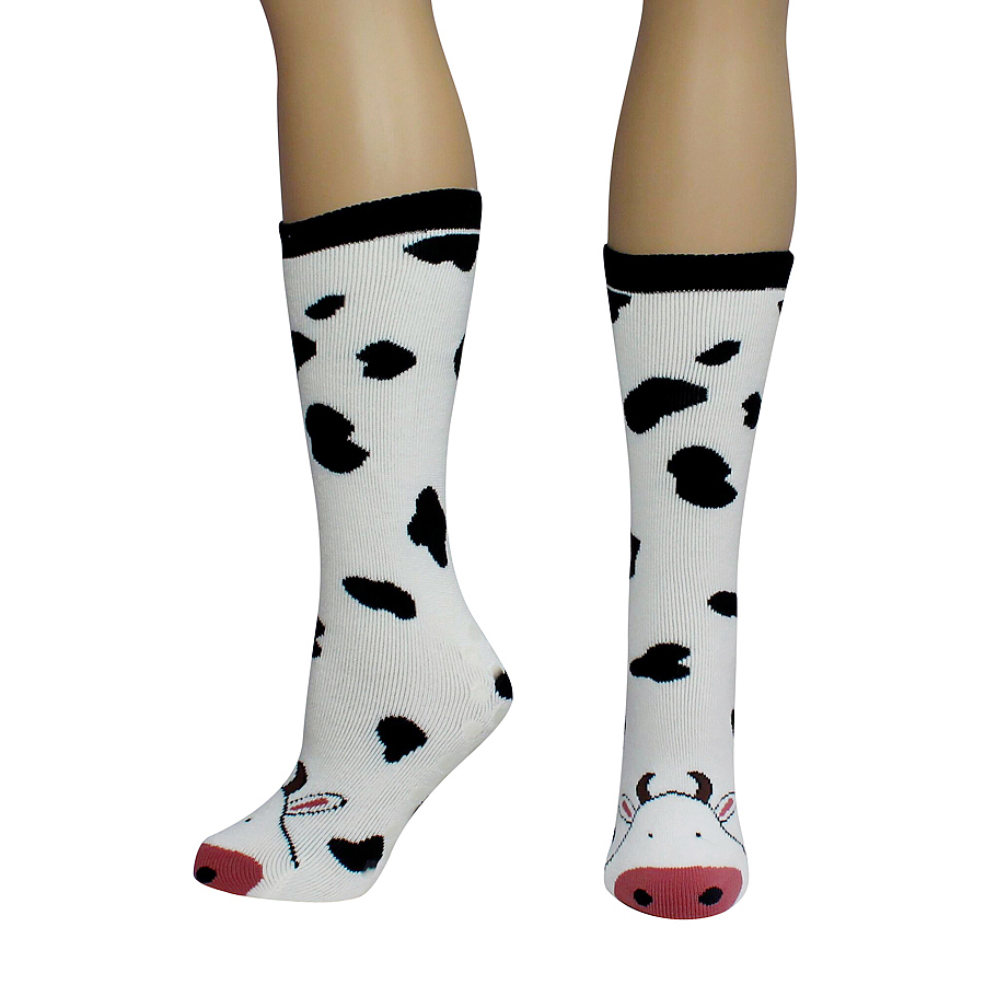 Toddler Cow Socks 