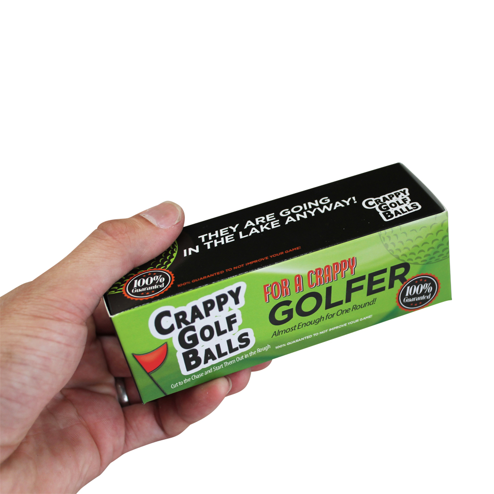 Shitty Golf Balls for Shitty Golfers - Gag Gifts - Funny Golf