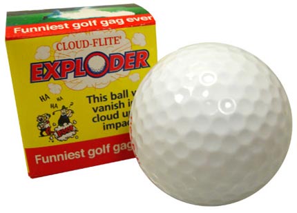 Exploding Golf Ball