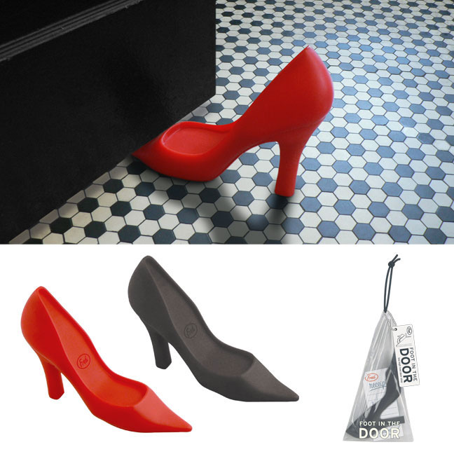 Decorative High Heel Door Stop Lot of 3. Bandwagon #L6560 Hot Red Novelty Shoe