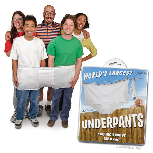 The World's Largest Underwear - $15.95 : , Unique