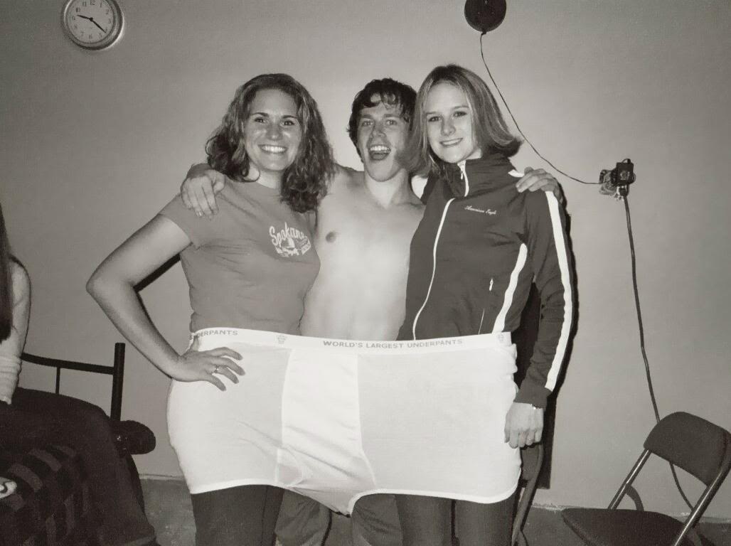 World's largest underpants!