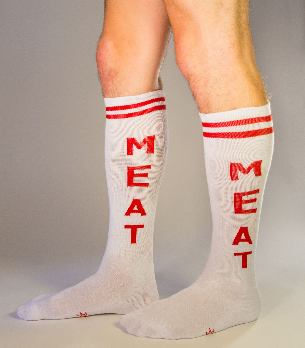lianji Funny Socks Pork Meat Bacon Socks Low Cut Casual Ankle Couple Cotton Socks