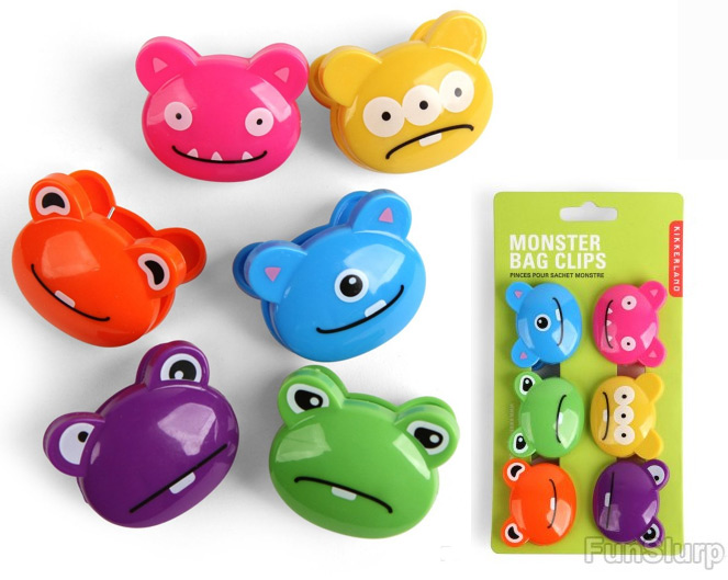 Crazy Monster Chip Clips - $5.75 : , Unique Gifts and Fun  Products by FunSlurp