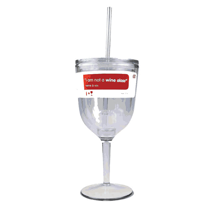 Wine Glass With Lid 