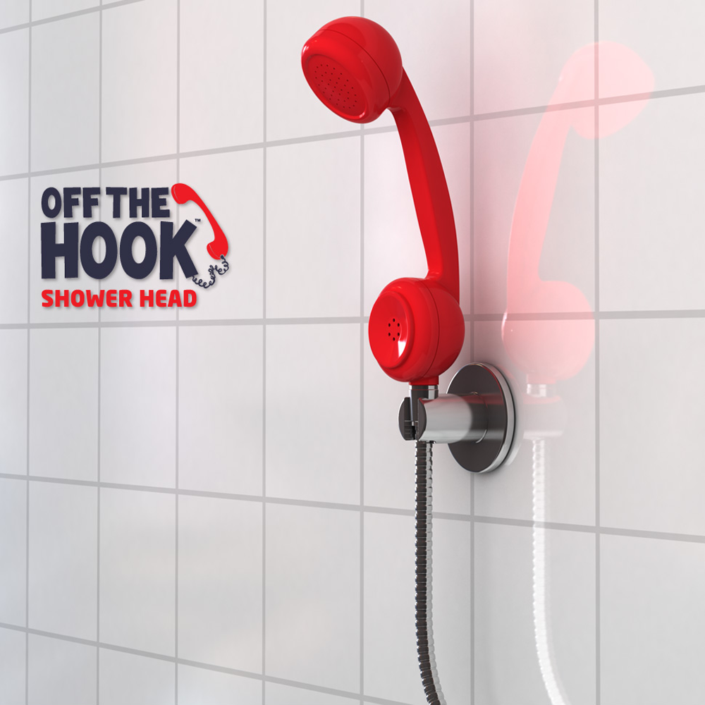 Off the Hook Phone Shower Head