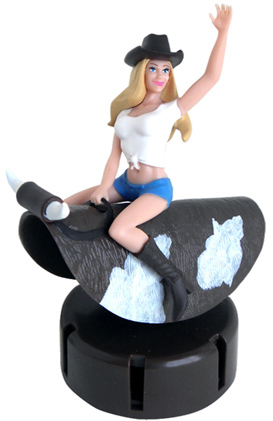 Dashboard Bull Rider: Sunny - $9.95 : , Unique Gifts and Fun  Products by FunSlurp