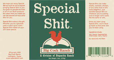 Special Shit Seasoning - $15.95 : , Unique Gifts and Fun  Products by FunSlurp